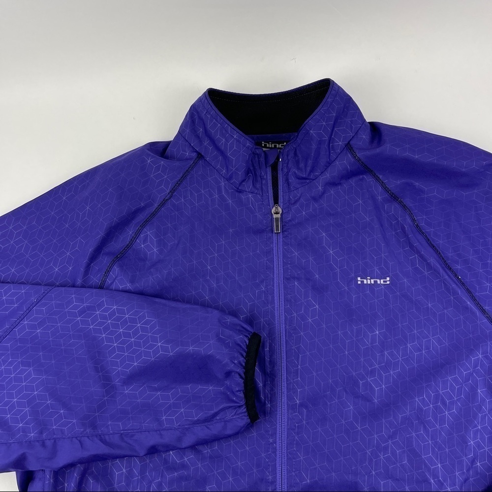 Hind Jacket Womens Smal Purple Full Zip Mock Neck - Picture 3 of 8